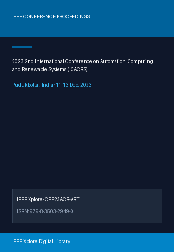 ICACRS 2023 IEEE Conference Proceedings