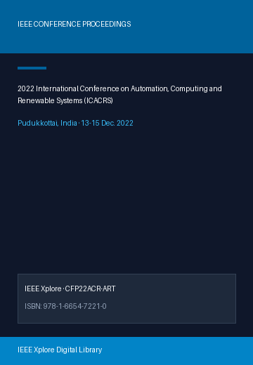 ICACRS 2022 IEEE Conference Proceedings